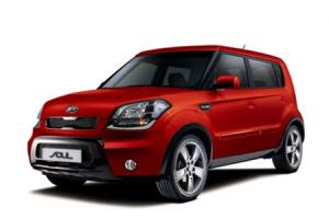 Текстильные коврики на KIA SOUL 1 2008-2014