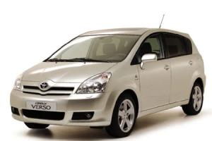 Эва-коврики на  Toyota Corolla Verso 7 Мест 2001 - 2009