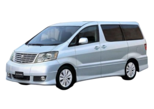 Эва-коврики на Toyota Alphard I Правый Руль 7 Мест 2002 - 2008